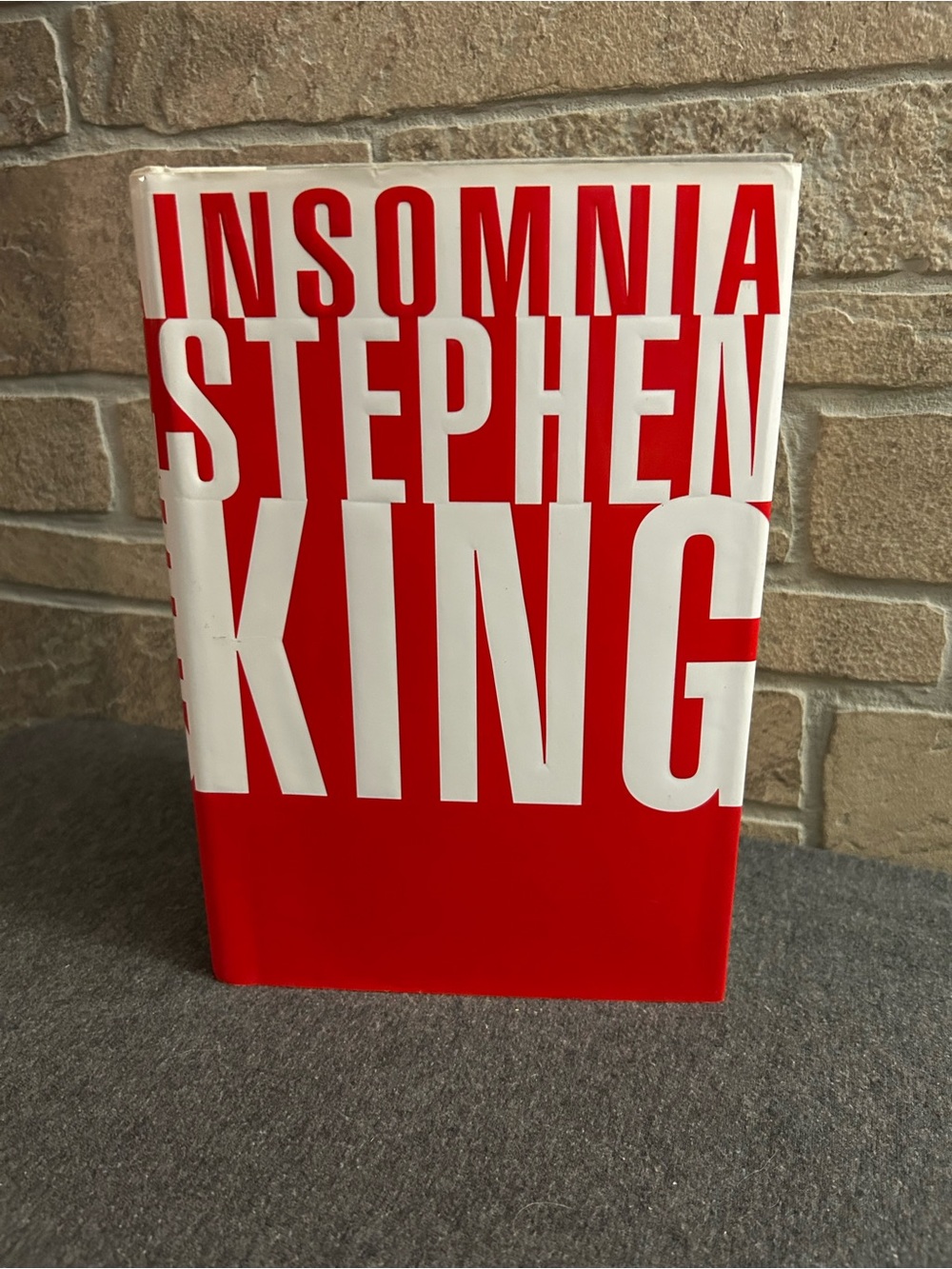 Insomnia Hardcover - Red